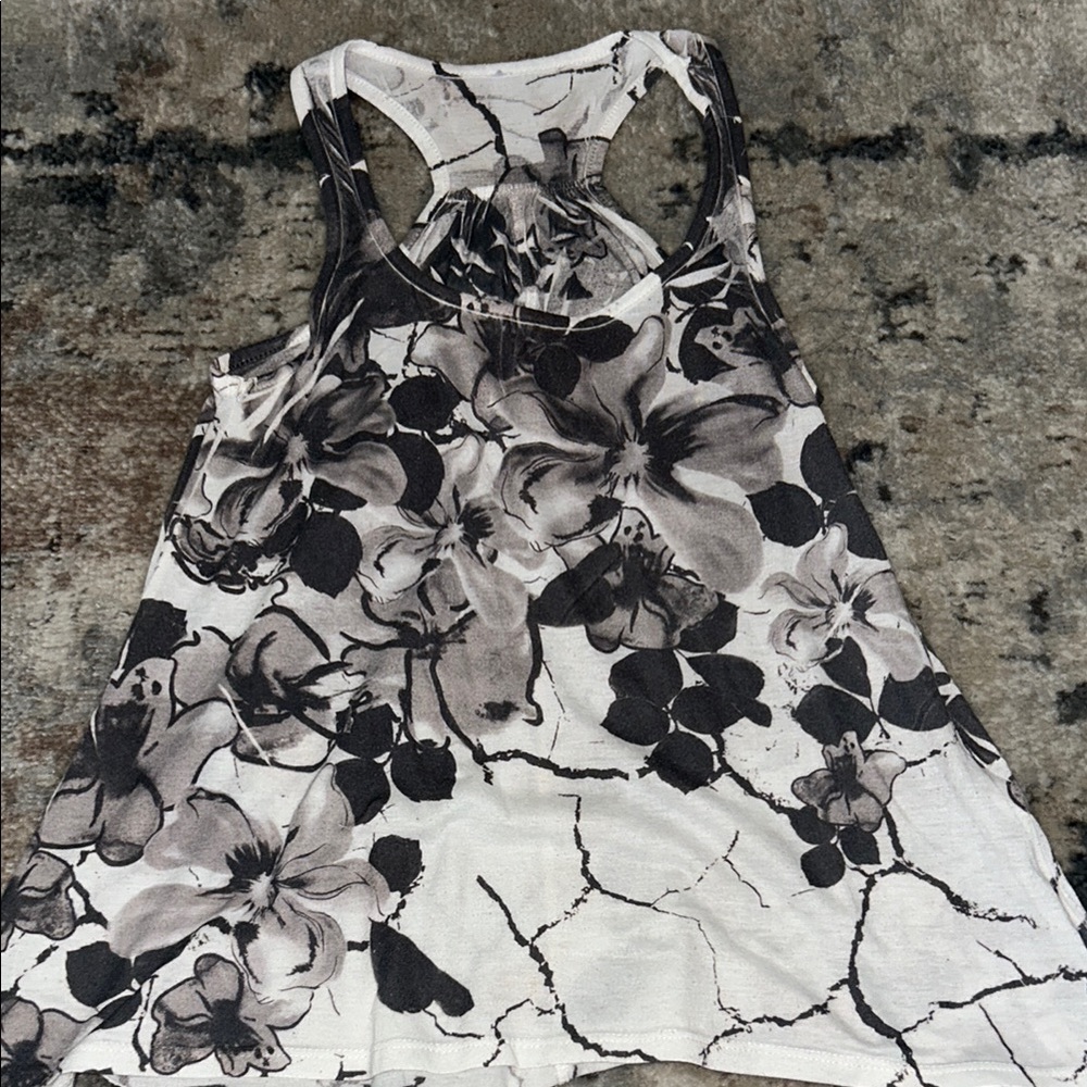 Floral Print Women's Tank Top